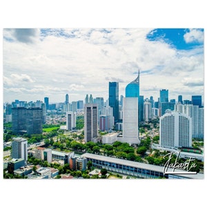 Jakarta Poster Print Wall Art | Jakarta Home Decor | Jakarta Digital Print Collectible | Jakarta Horizontal | Jakarta Hangings Travel Photo