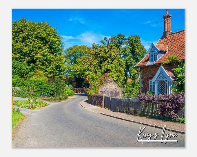 King’s Lynn England Poster Wall Art King’s Lynn Home Decor | King’s Lynn Road Print Collectible King’s Lynn House Hangings Travel Photo