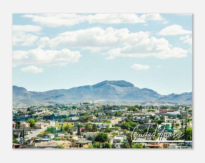 Ciudad Juarez Mexico Poster Wall Art | Ciudad Juarez Home Decor | Ciudad Juarez Skyline Print | Ciudad Juarez | Ciudad Juarez Travel Photo