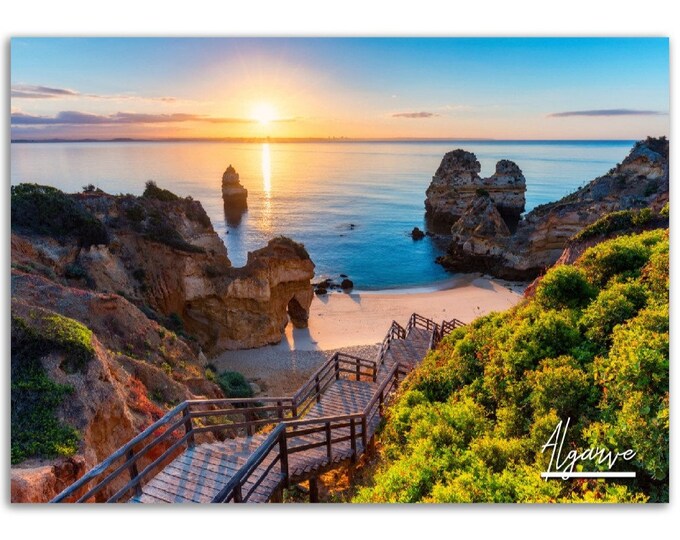 Algarve Poster Print Wall Art | Algarve Photo Home Decoration | Algarve Traveler Christmas Birthday Gift | Algarve Horizontal Photography
