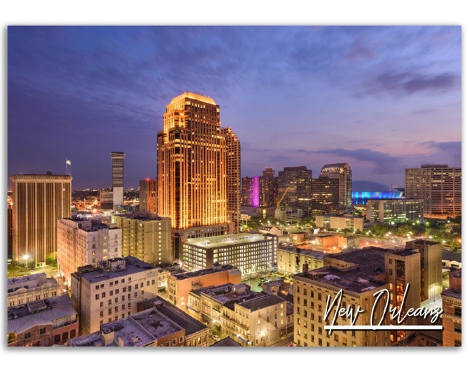 New Orleans Poster Print Wall Art | New Orleans Home Decor | New Orleans Print | New Orleans Horizontal | New Orleans Hangings Travel Photo