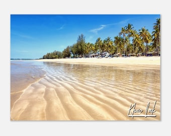 Khao Lak Beach Print: Thailand Travel Photography, Tropical Wall Art
