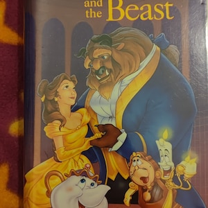 VHS Beauty and the Beast The Classics Walt Disney Black Diamond