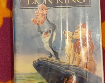 Rare vhs THE LION KING Walt Disney Masterpiece Collection