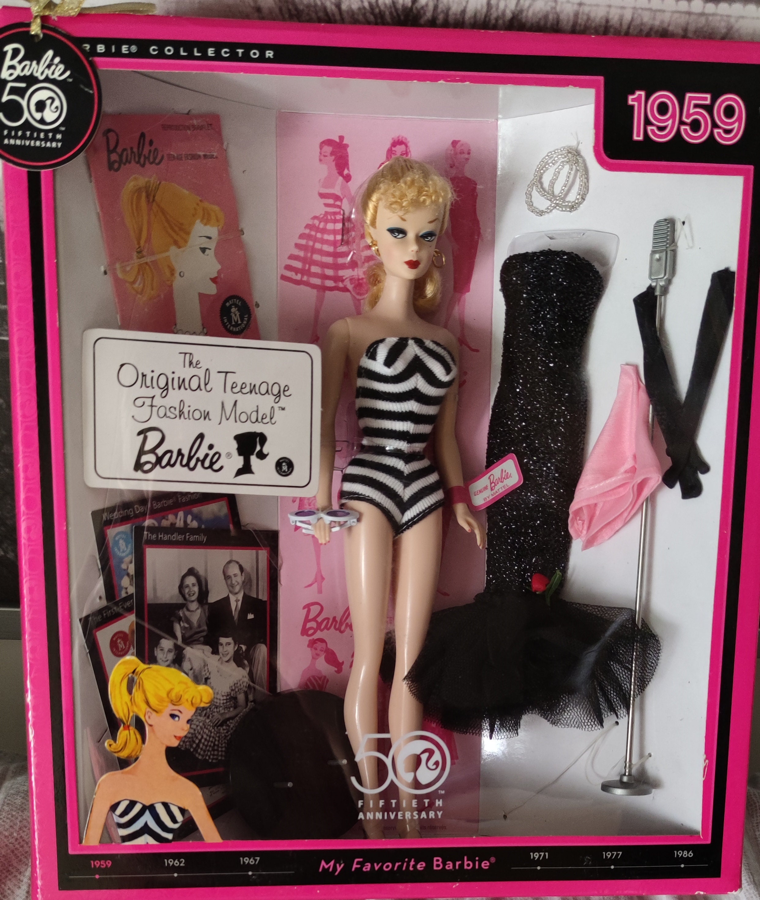 Barbie 50th Anniversary Francie BFC Exclusive Gold Label: Bambola Da Collezione Edizione Limitata Fuori Produzione