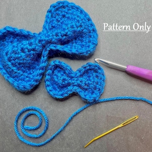 Easy Crochet Bow Pattern