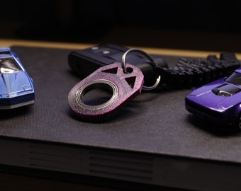 Schlüsselrambit | Schlüsselband | Schlüsselanhänger | Spinner - Classic Purple Mistic