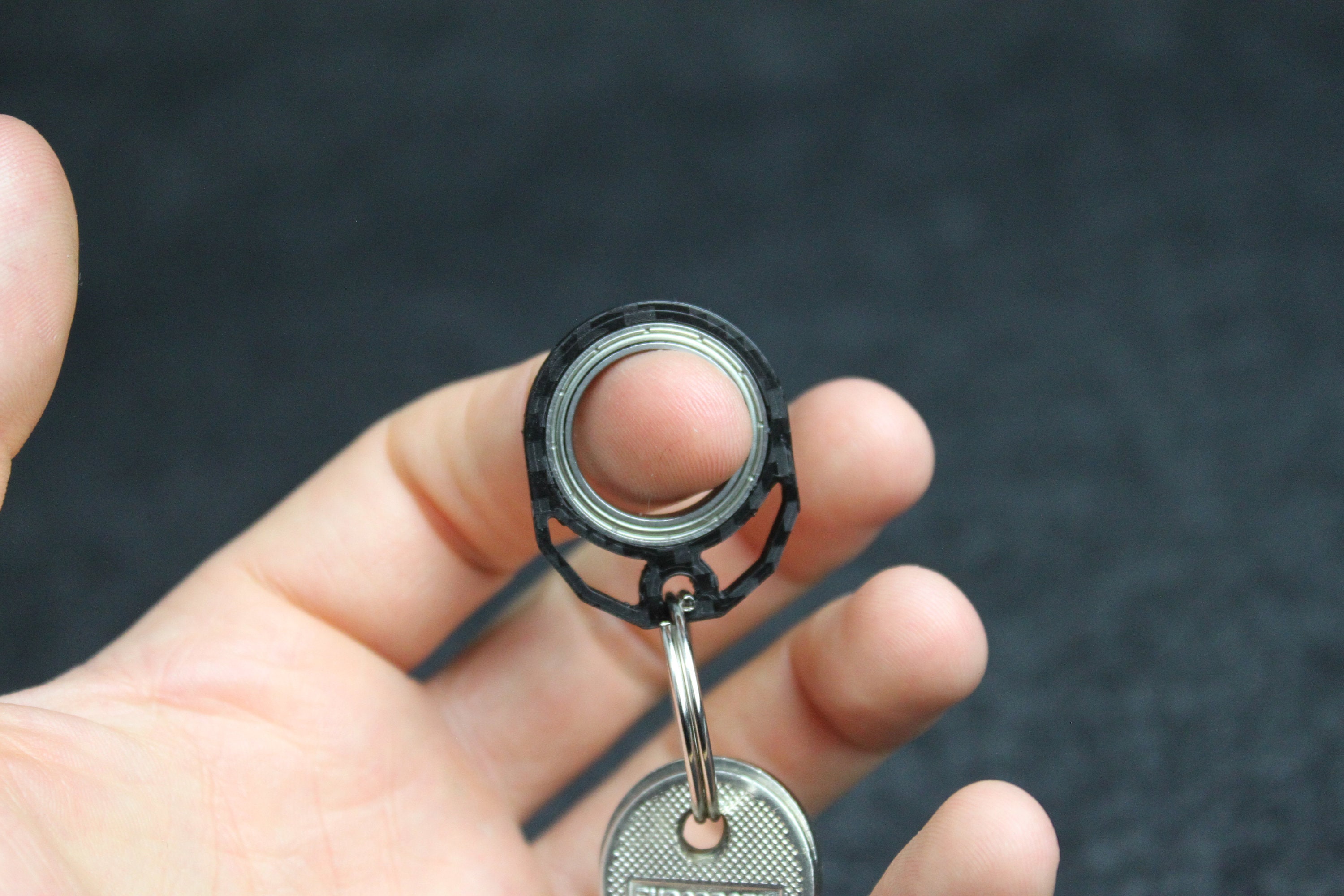 Keyrambit Keyspinner Keychain Spinner Classic Black Carbon - Etsy