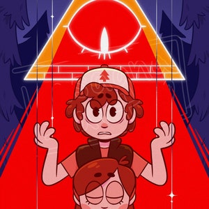 Gravity Falls Art Print