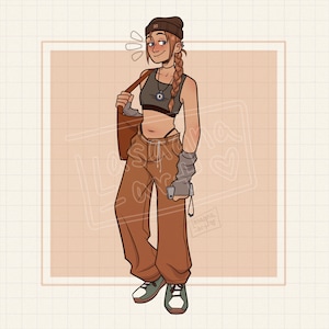 Original Character Art Print