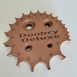 The Doobry Deluxe - Safety eye tool and eye sizer gauge jig