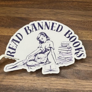 Read Banned Books Sticker