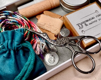 Sewing Repair Kit in Keepsake Tin - Gift for Makers & Menders