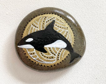 Painted Orca Rock