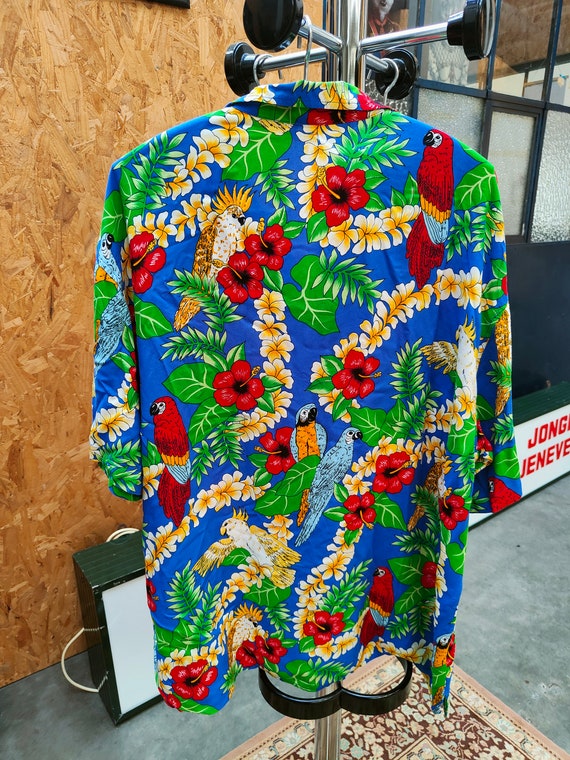 Tropics Express Vintage Hawaiian Short Sleeved Sh… - image 3