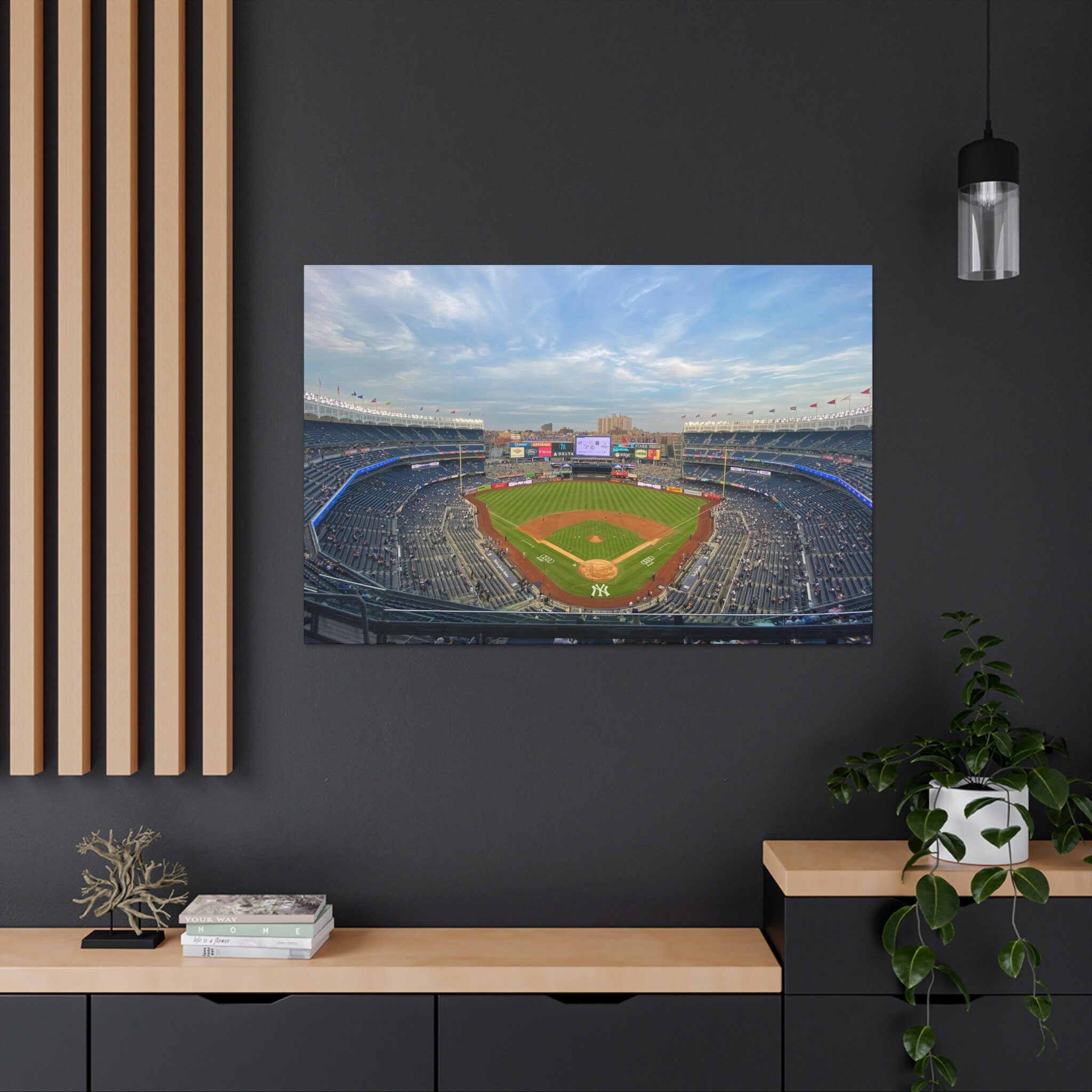 CANVAS ART New York Yankees Stadium Wall Art Yankees Stadium Print