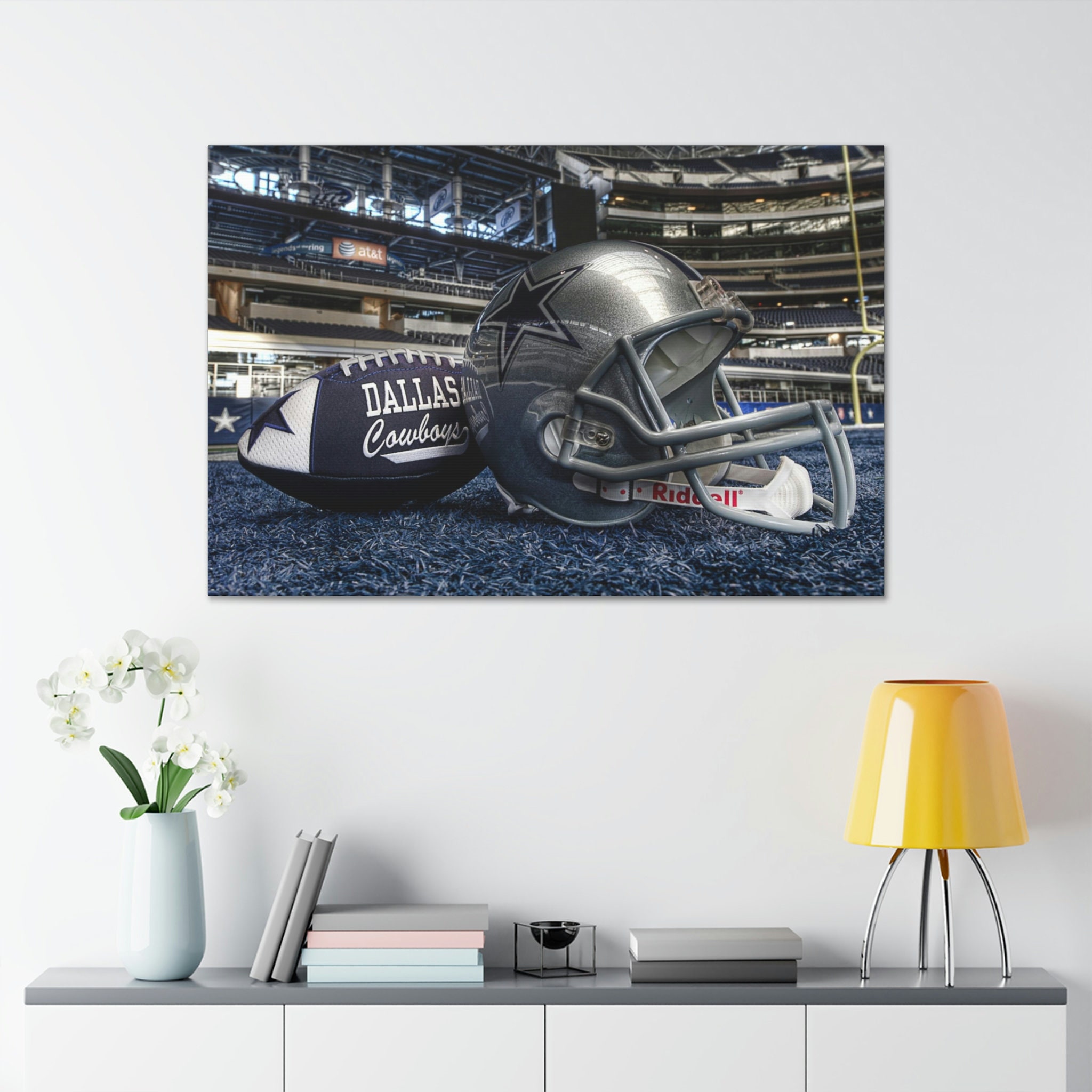 CANVAS ART Dallas Cowboys Wall Art Dallas Cowboys Wall Print Dallas ...