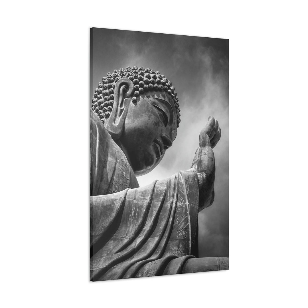 CANVAS ART Buddha Wall Art Buddha Wall Decor Buddha Art Gift Meditation Art Home Office Decor