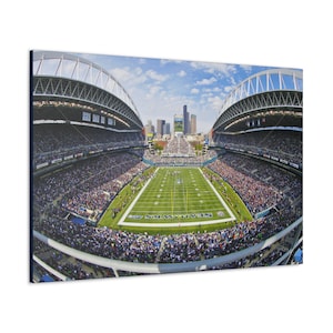 LEINWAND KUNST - Seattle Seahawks Wandkunst | Lumenfeld Wandkunst | Seattle Seahawks Leinwand | Seattle Seahawks Dekor | Seahawks Geschenk