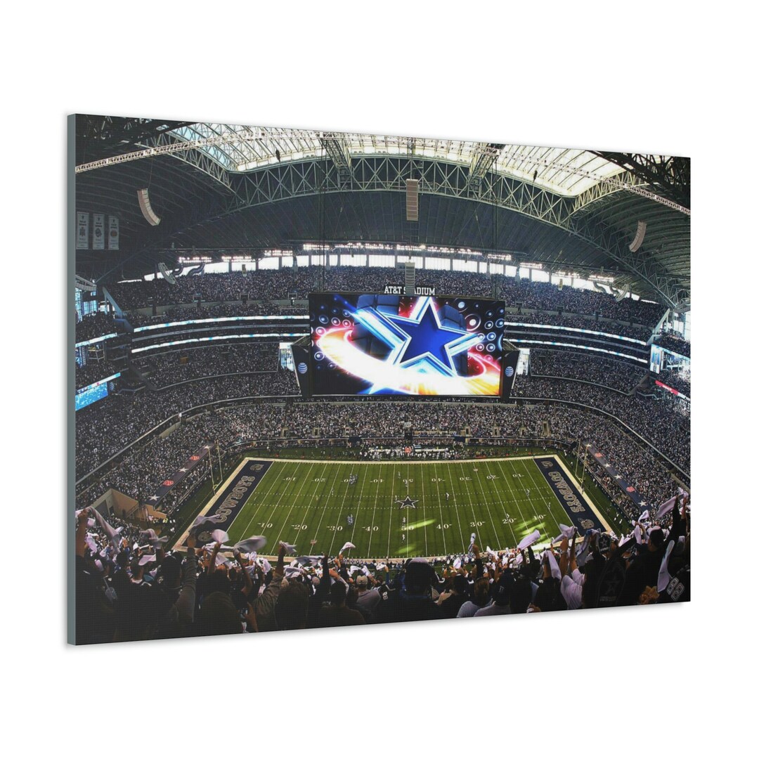 CANVAS ART - Cowboys Stadium Wall Art | Dallas Cowboys Wall Art ...