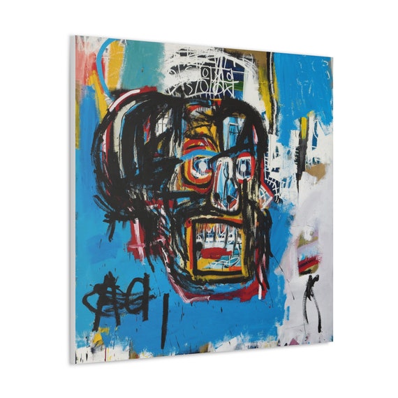 CANVAS ART Jean-michel Basquiat Untitled Wall Art Basquiat Art 