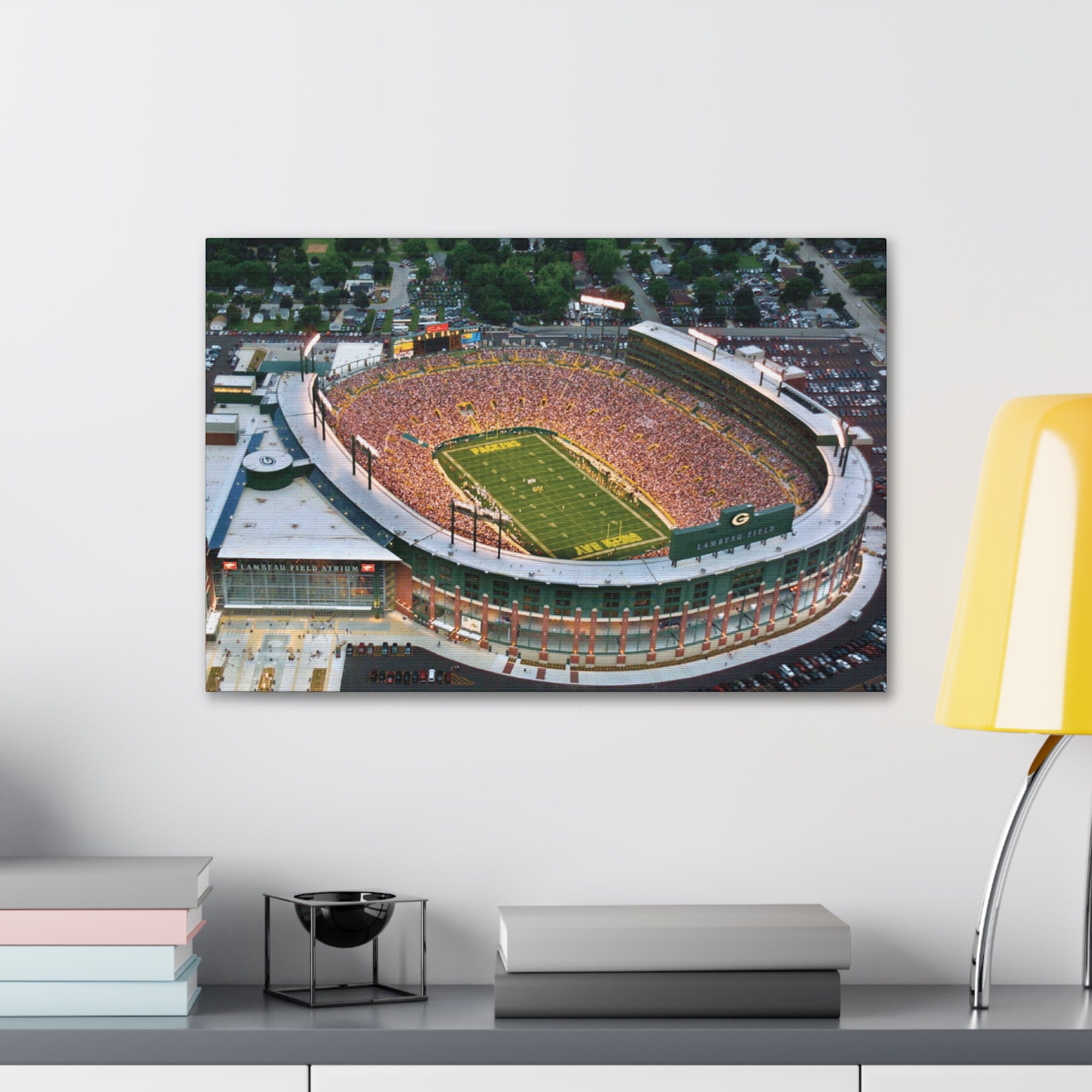 CANVAS ART Lambeau Field Wall Art Green Bay Packers Wall Art GB Packers
