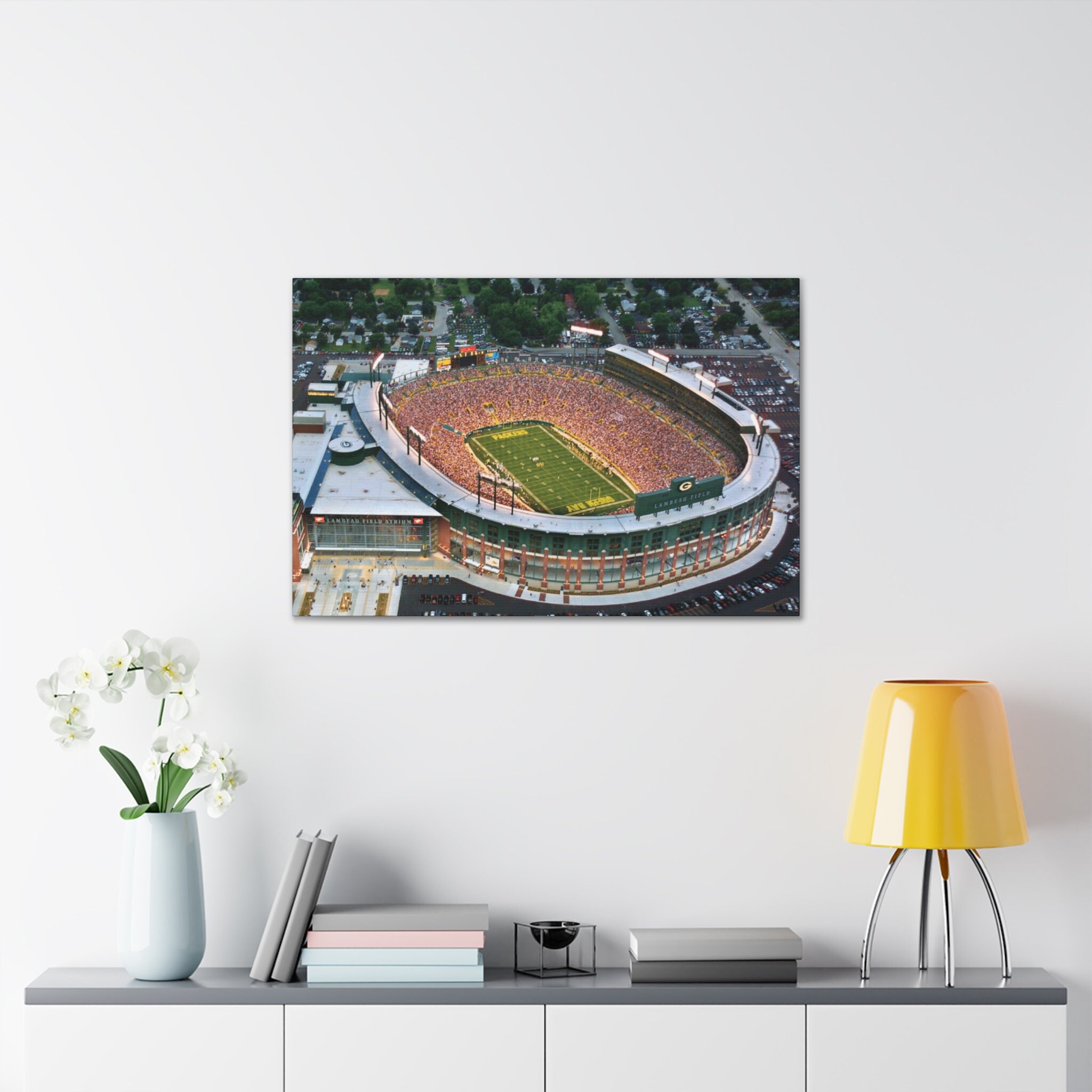 CANVAS ART Lambeau Field Wall Art Green Bay Packers Wall Art GB Packers