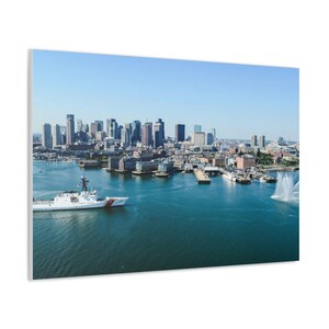 CANVAS ART - Boston Skyline Wall Art | Boston Wall Art | Boston Art | Boston Canvas Print | Boston Cityscape Wall Art | Home/Office Decor