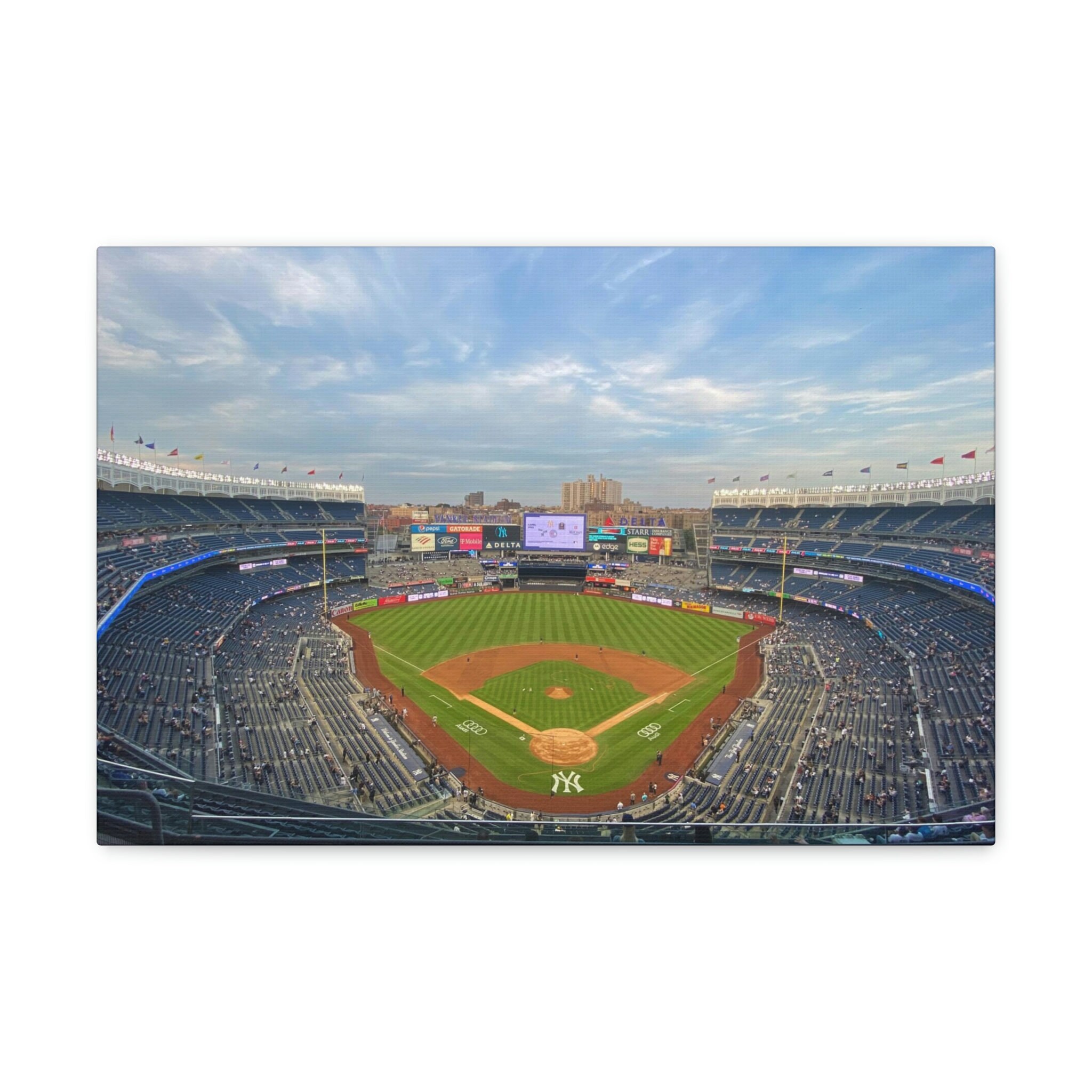 CANVAS ART New York Yankees Stadium Wall Art Yankees Stadium Print