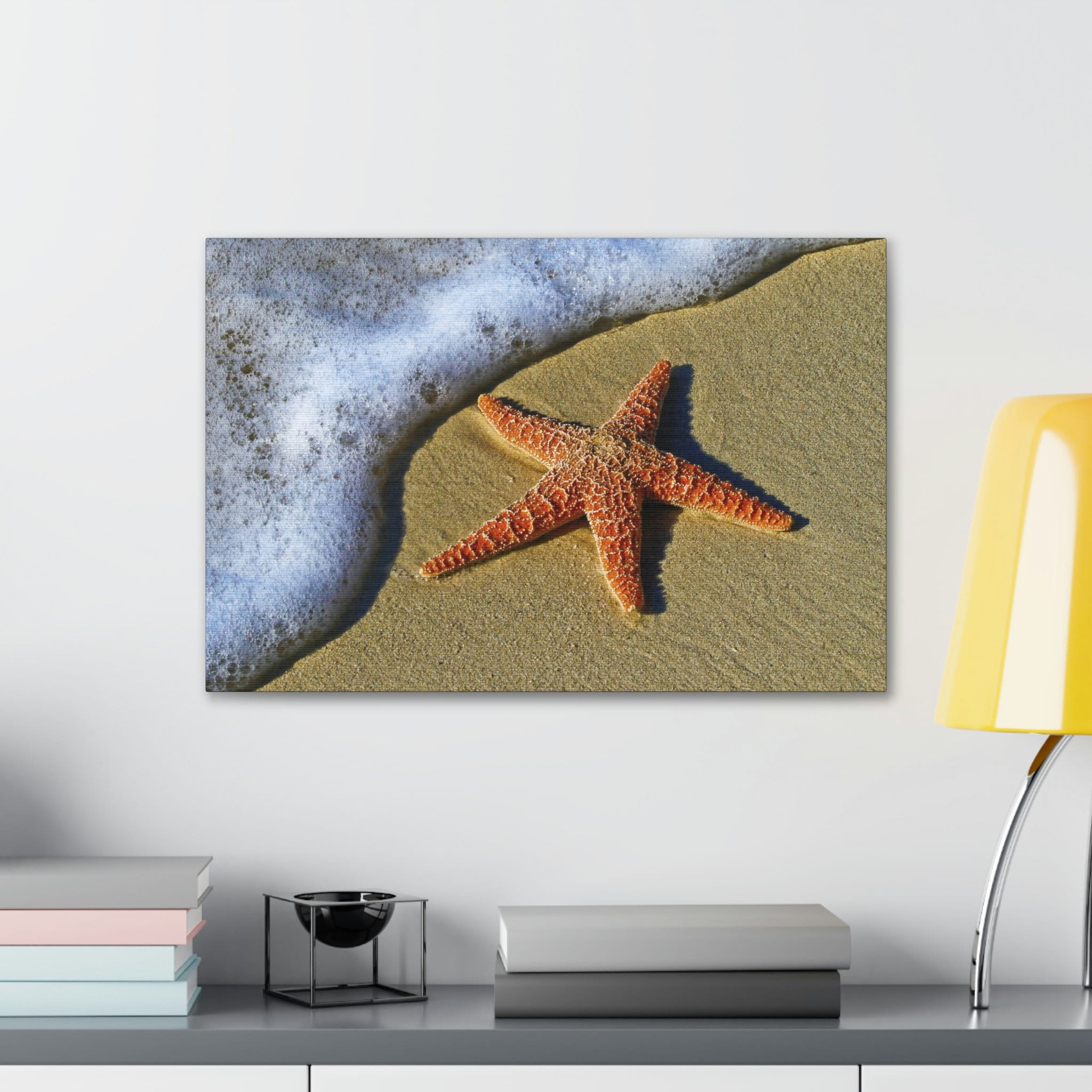 CANVAS ART - Starfish Wall Art | Starfish Wall Decor | Beach Wall Art ...
