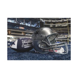 CANVAS ART -  Dallas Cowboys Wall Art | Dallas Cowboys Wall Print | Dallas Cowboys | Dallas Cowboys Fan Gift | Cowboys Canvas Art