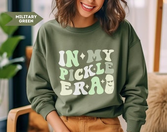 Vintage Canned Pickles Sweatshirt, Pickle shirt, Pickle Crewneck Sweatshirt, Pickle Lovers Hoodie, Pickle Crewneck Sweatshirt, Canning