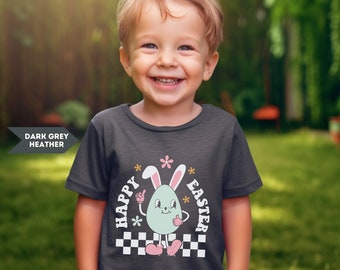 Happy Easter Bunny Shirt, Kids Easter Shirt, Egg Shirt, Rabbit Shirt, Easter, Easter Bunny Shirt, Cute Easter Shirt, Easter Day Shirt, Gift
