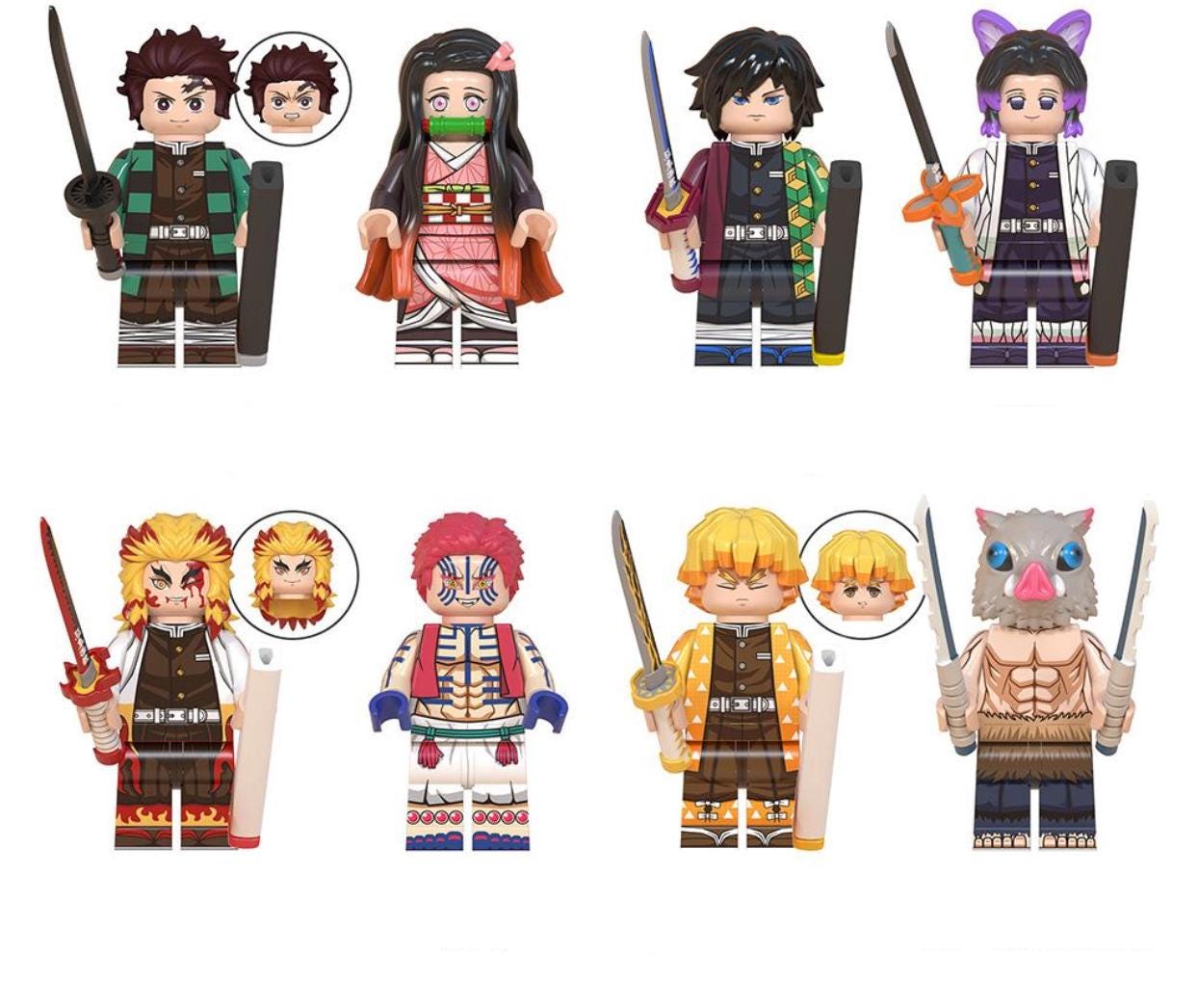 きょうぺい鬼滅の刃 フィギュアセットレゴ24体 WM BLOCKS f49d554793.jpg?x-oss-process=
