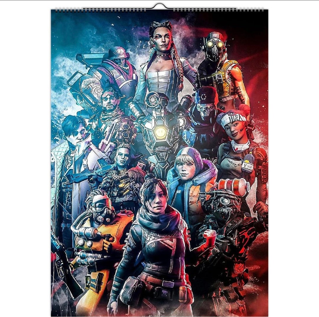Apex Legends Calendar Etsy