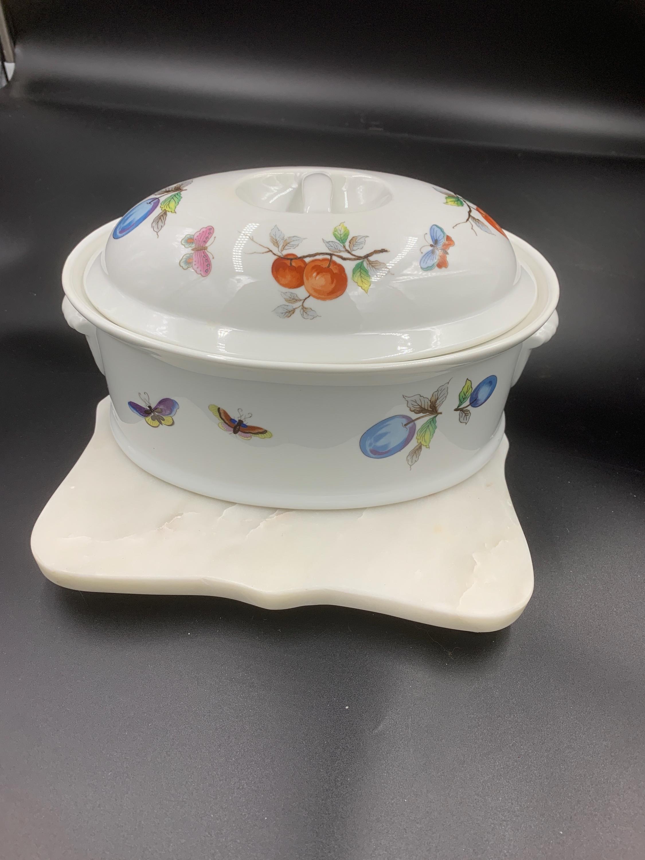 Andrea by Sadek Fruit Oven to Table Cookware Covered Oval