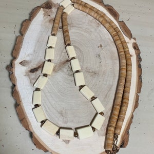 38” vintage west African necklace - Vintage Jewelry