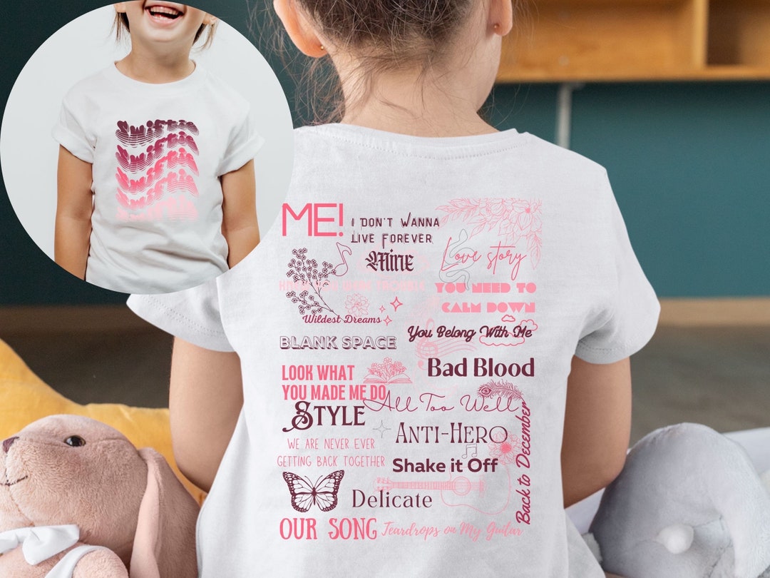 Kids Taylor Swift Shirt Youth Taylor Swift Tshirt Taylor Etsy