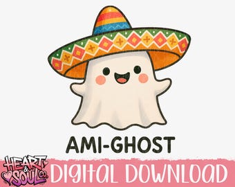 Ami-Ghost png- Ghost png- Mexican Ghost PNG- Digital Download