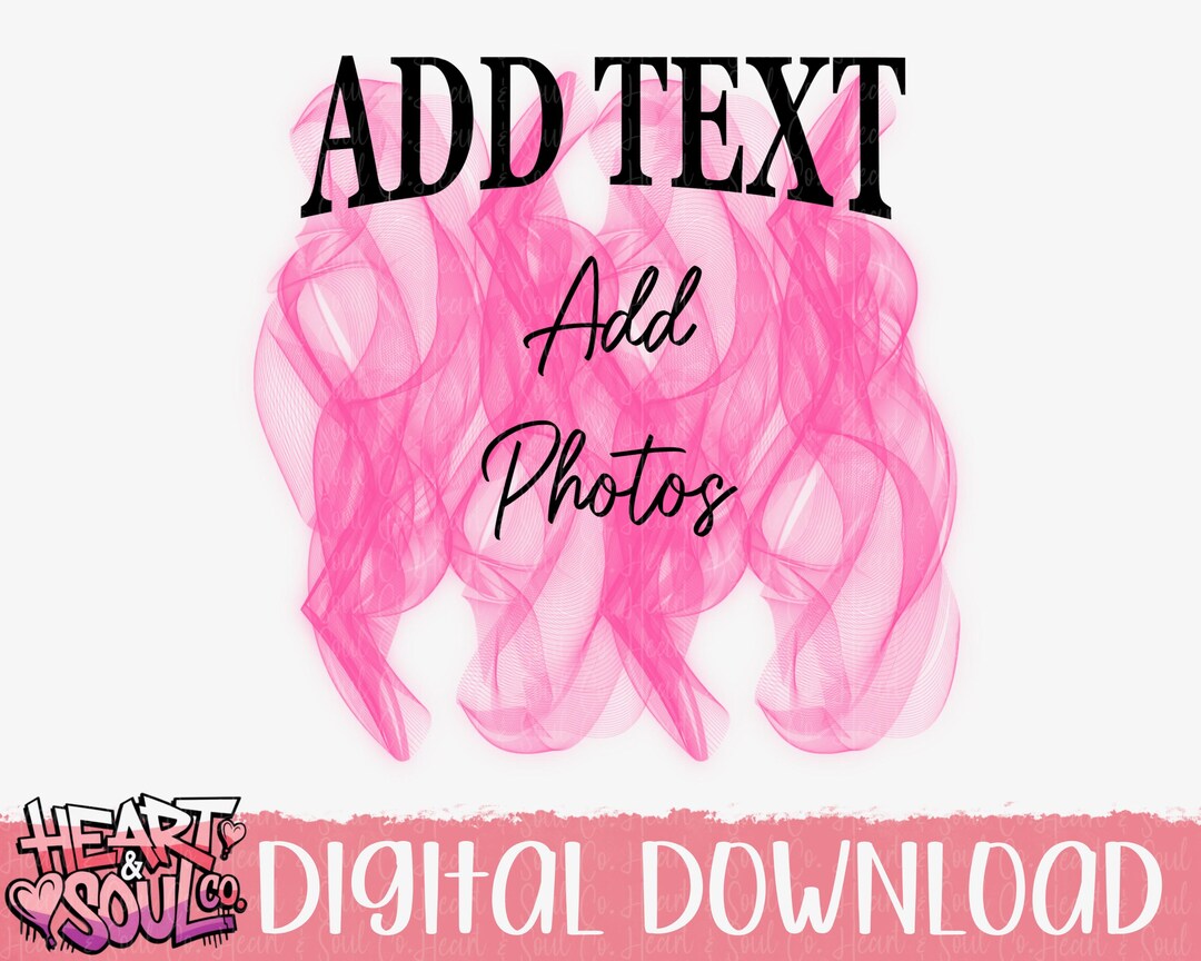 Pink Bootleg Background Template PNG- Bootleg Template Png-digital ...