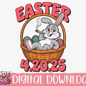 Easter 4/20 Png - Digital Download