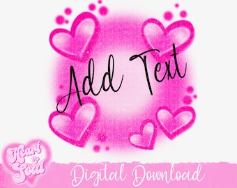 Pink Airbrush Background Png- Airbrush background template  Png- Digital Download