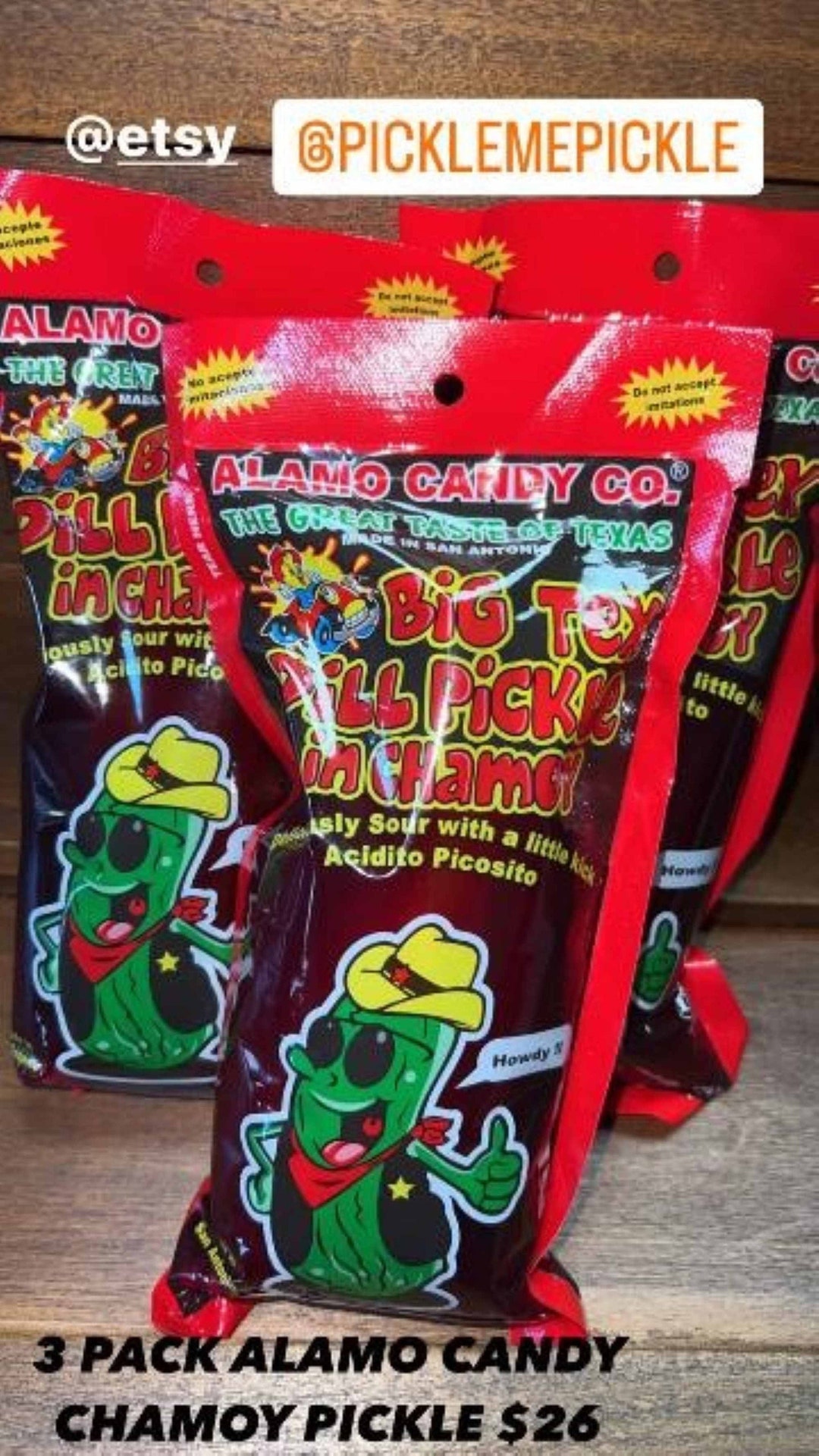 MEGA SALE 3 Chamoy Pickles Etsy