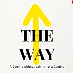 THE WAY Camino De Santiago Sticker