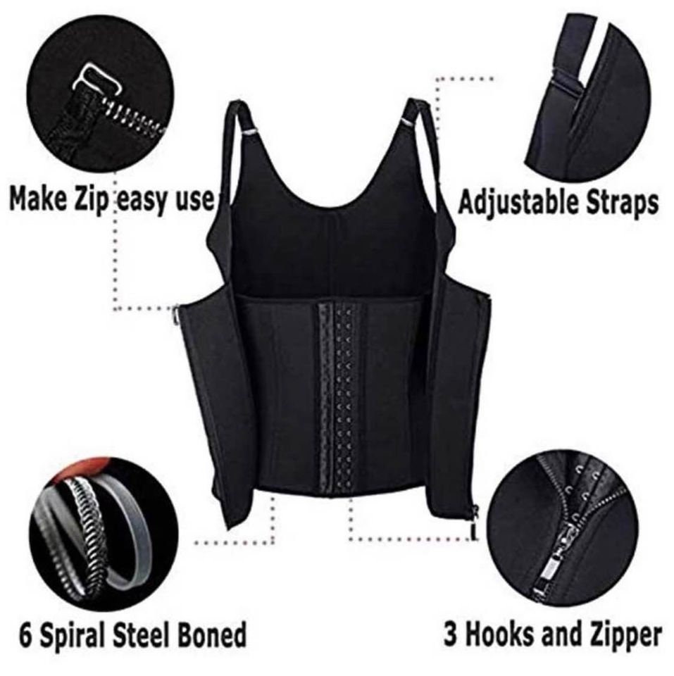Waist Trainer for Women the Original Zip up Zipper Waist Trainer Work