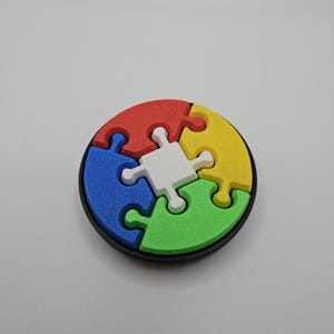 3D-Printed Multi-Key Fidget Clicker – 5-Button Sensory Toy