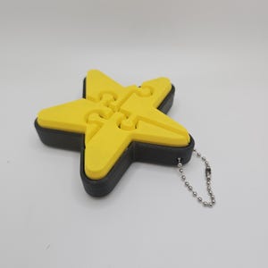 Star-Shaped Multi-Key Fidget Clicker – Customizable – 4 Keys