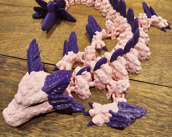 Axolotl Dragon 3d Printed