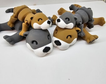 3D Printed Articulating Otter Figurine