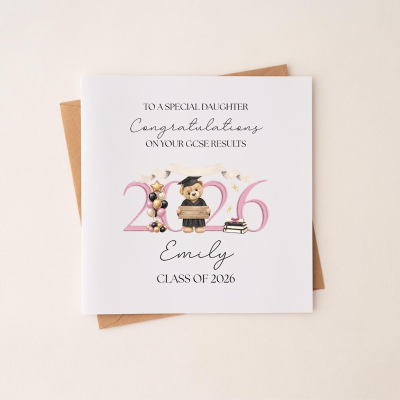 Exam Congratulations Card - Etsy UK